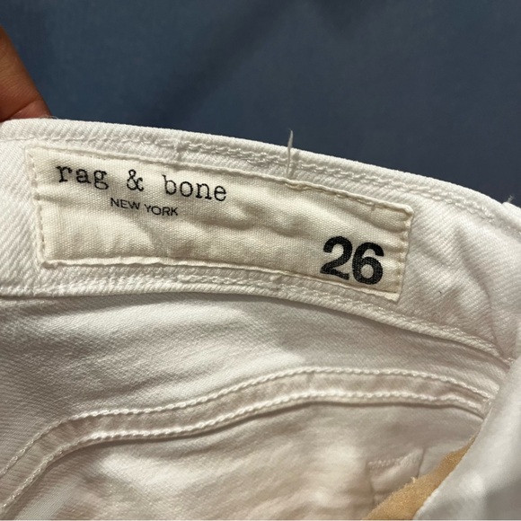 Rag & Bone Dre Capri white jeans size 26 - Picture 8 of 16